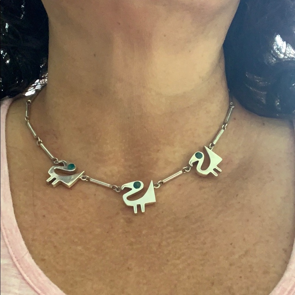 Unique and luxurious Sterling Silver Neclace